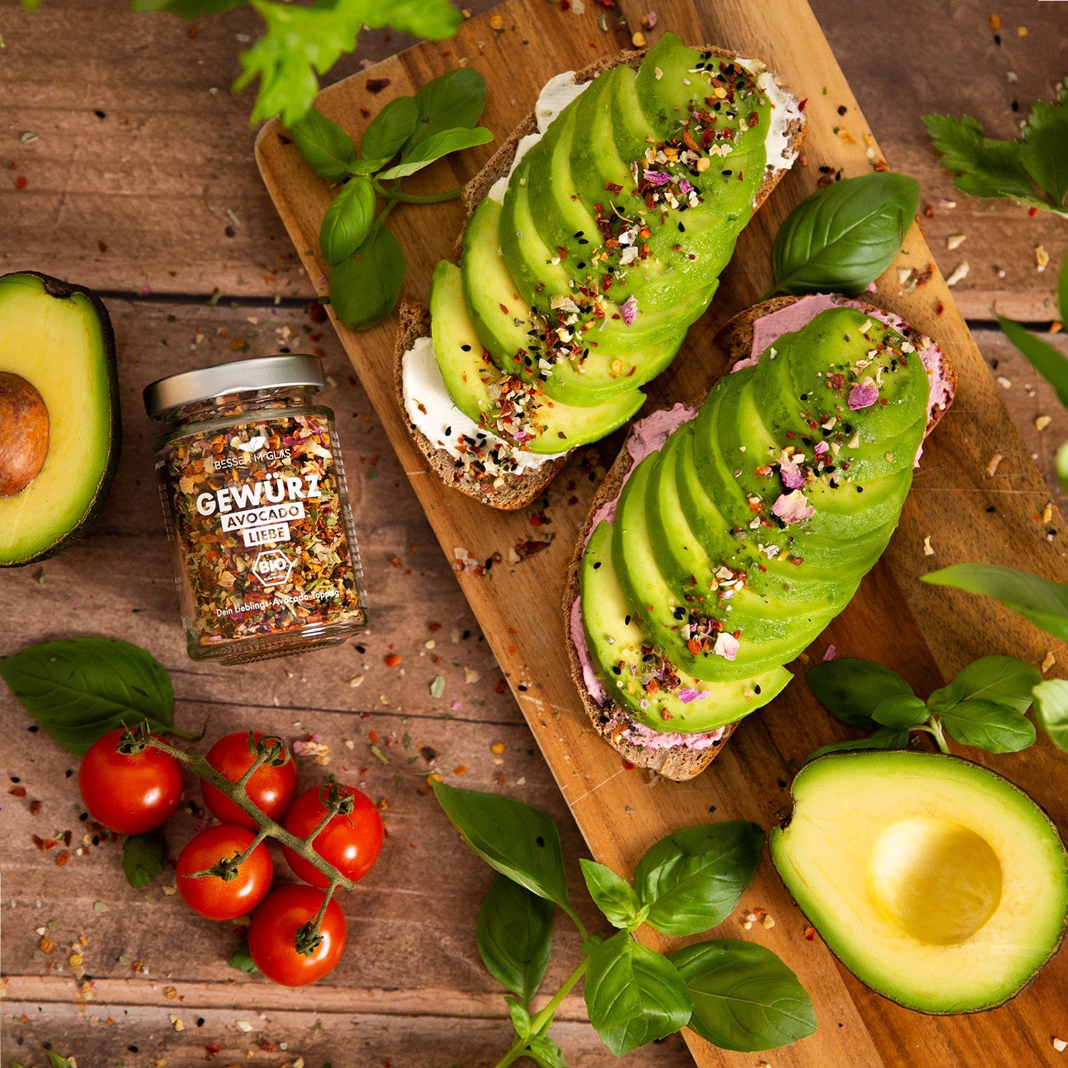 Avocado-Rote Beete Stulle mit der Avocado Liebe - schnell, einfach und lecker!