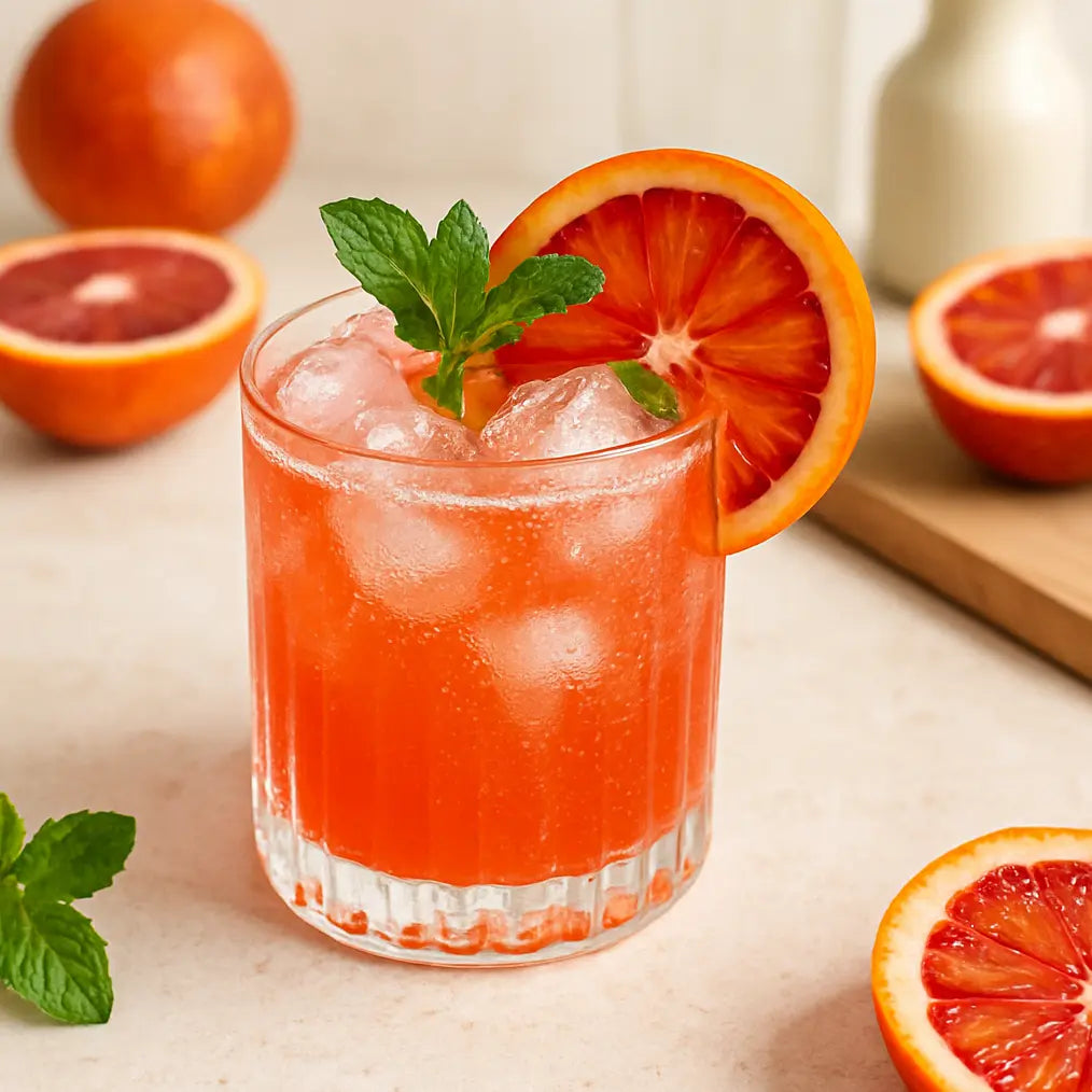 Gin à l'orange sanguine