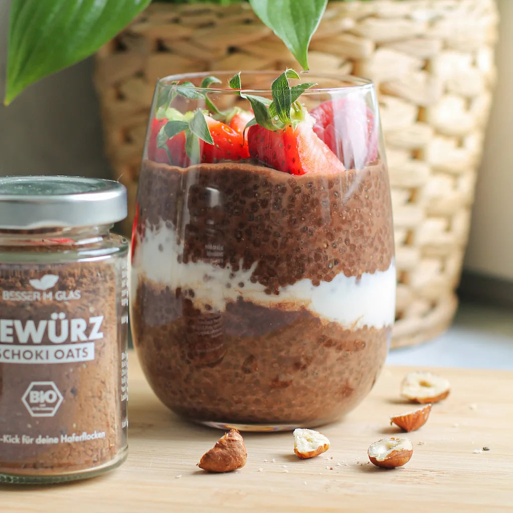 Chocolade chia pudding