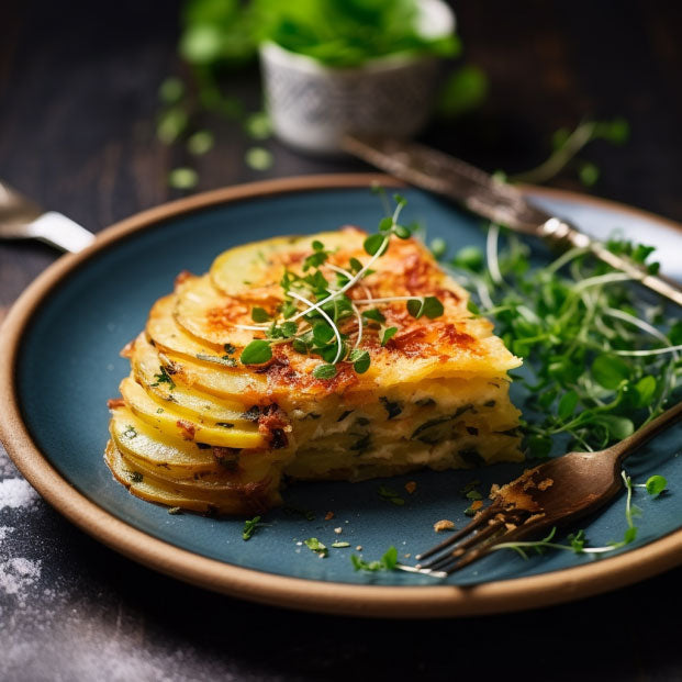 Crunchy Kartoffelgratin