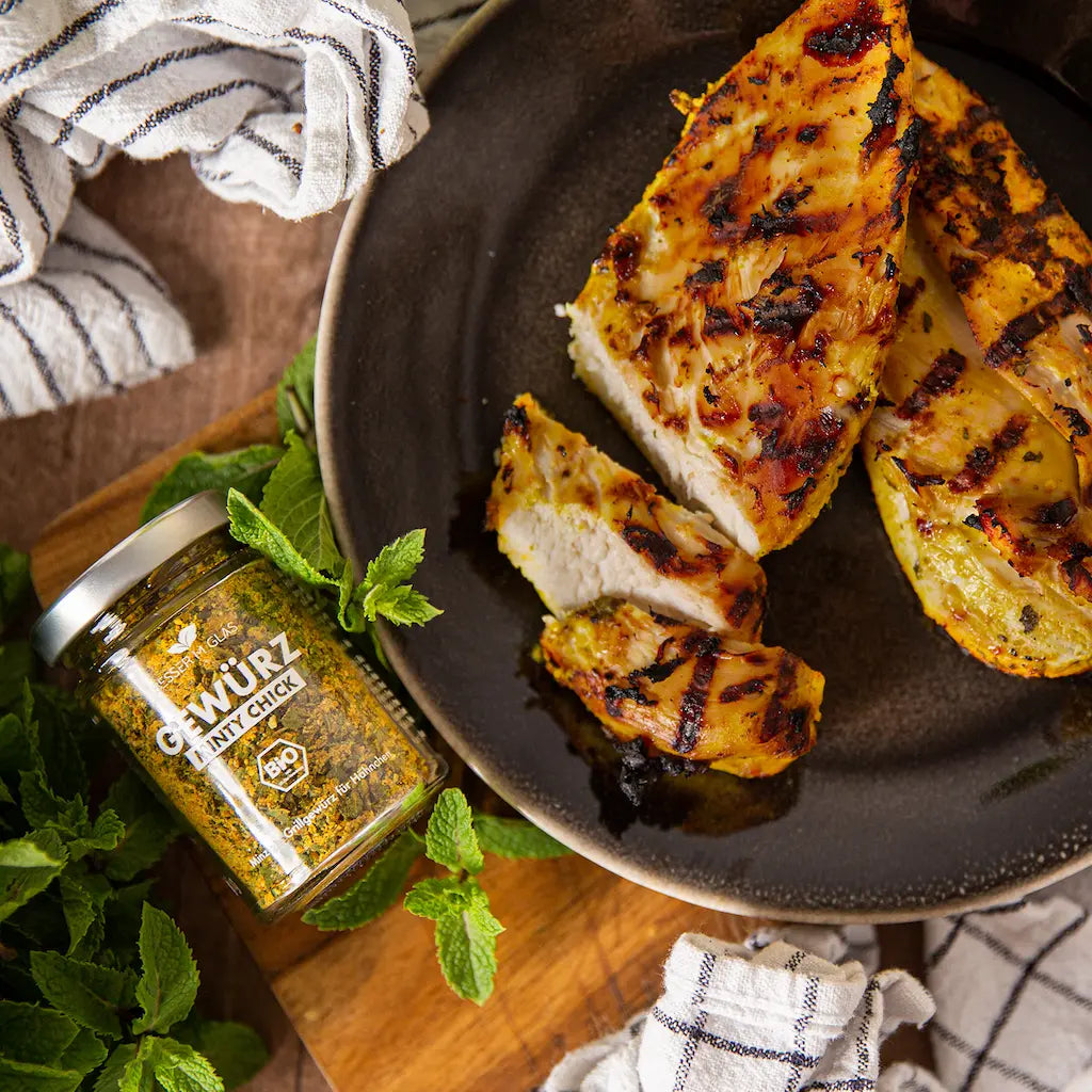 Minzinges Joghurt-Hähnchen