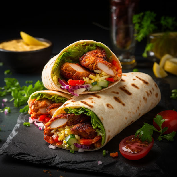 Tandoori Chicken Wrap