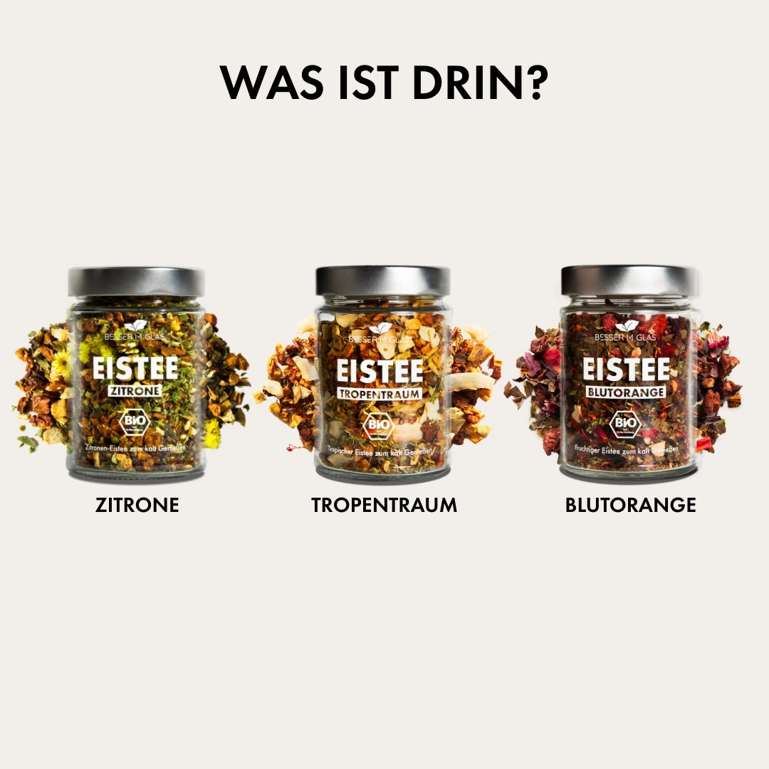 Tropisches Eistee Set