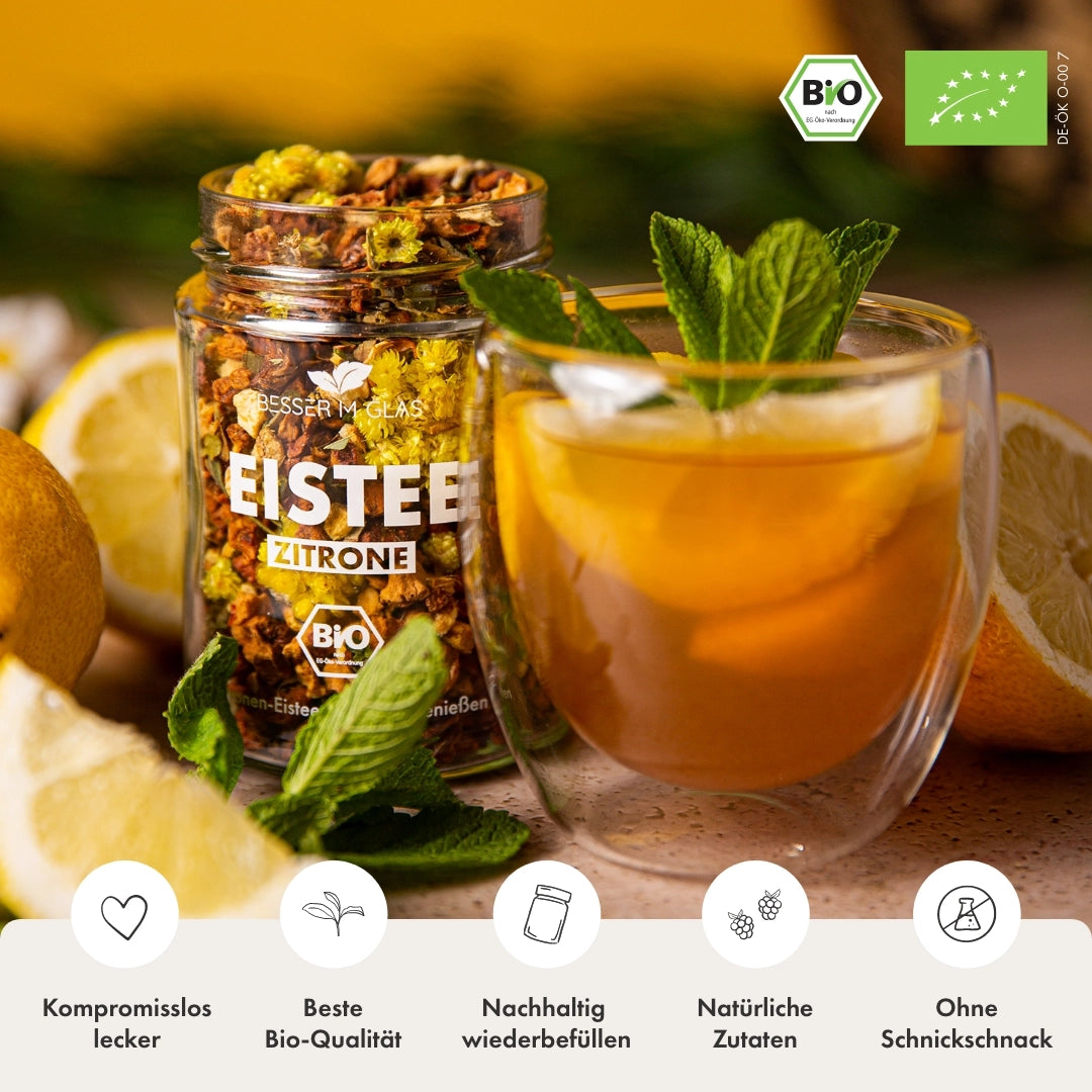 Tropische ijsthee set