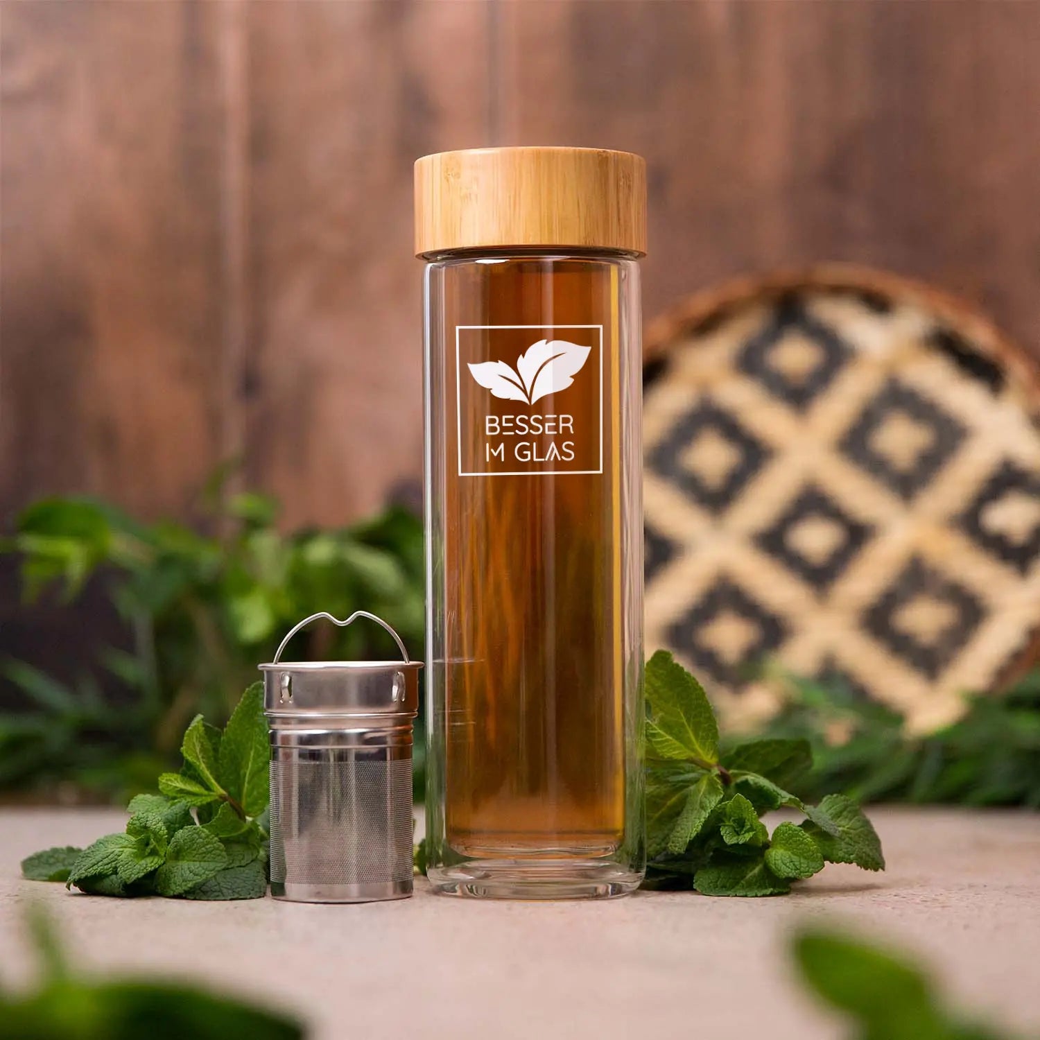 Glass Tea Bottle (450 ml)