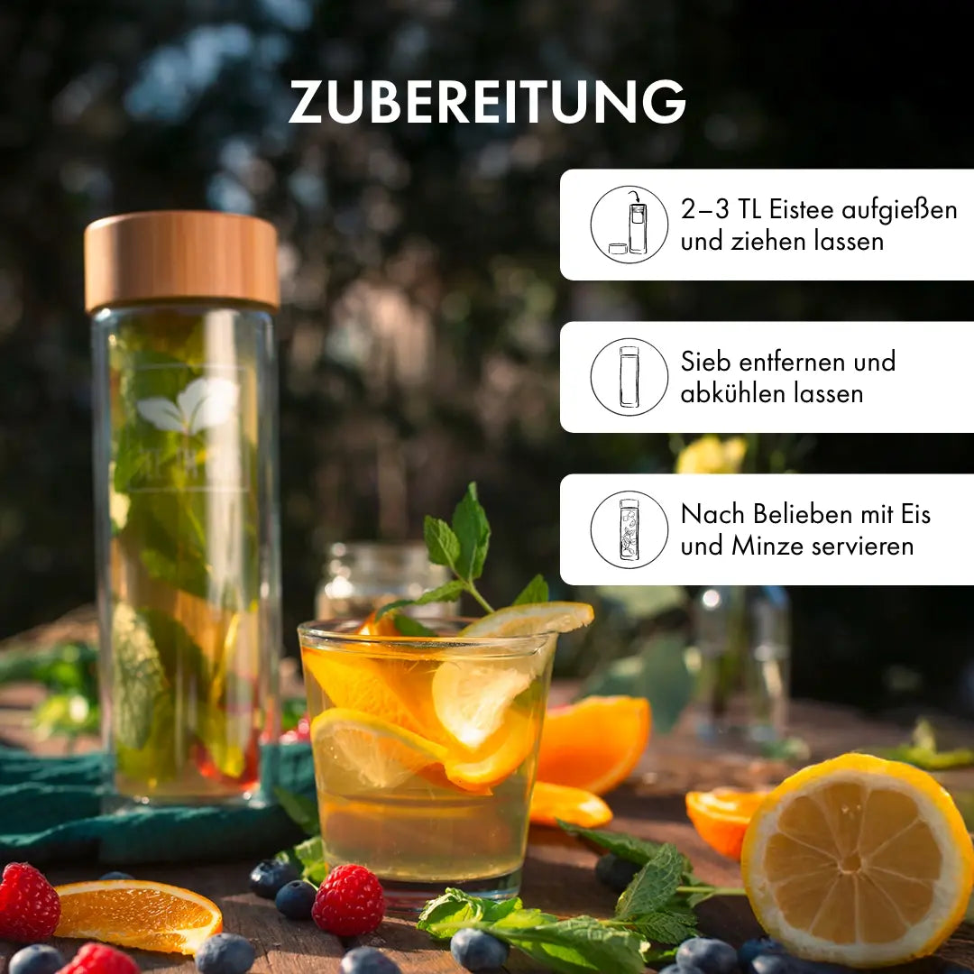 Fruit ijsthee set