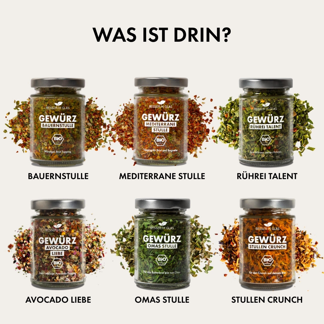 Großes Stullen Gewürz Set