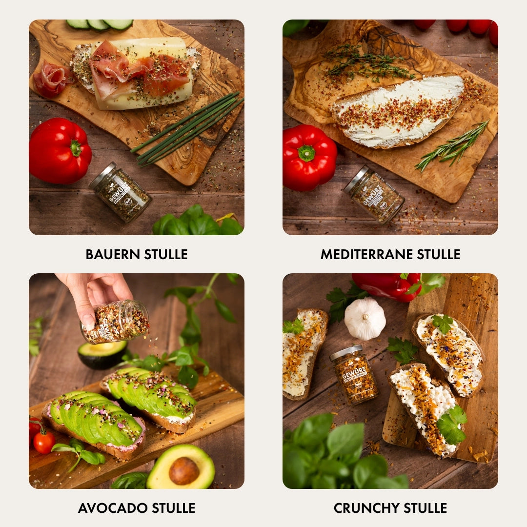 Großes Stullen Gewürz Set