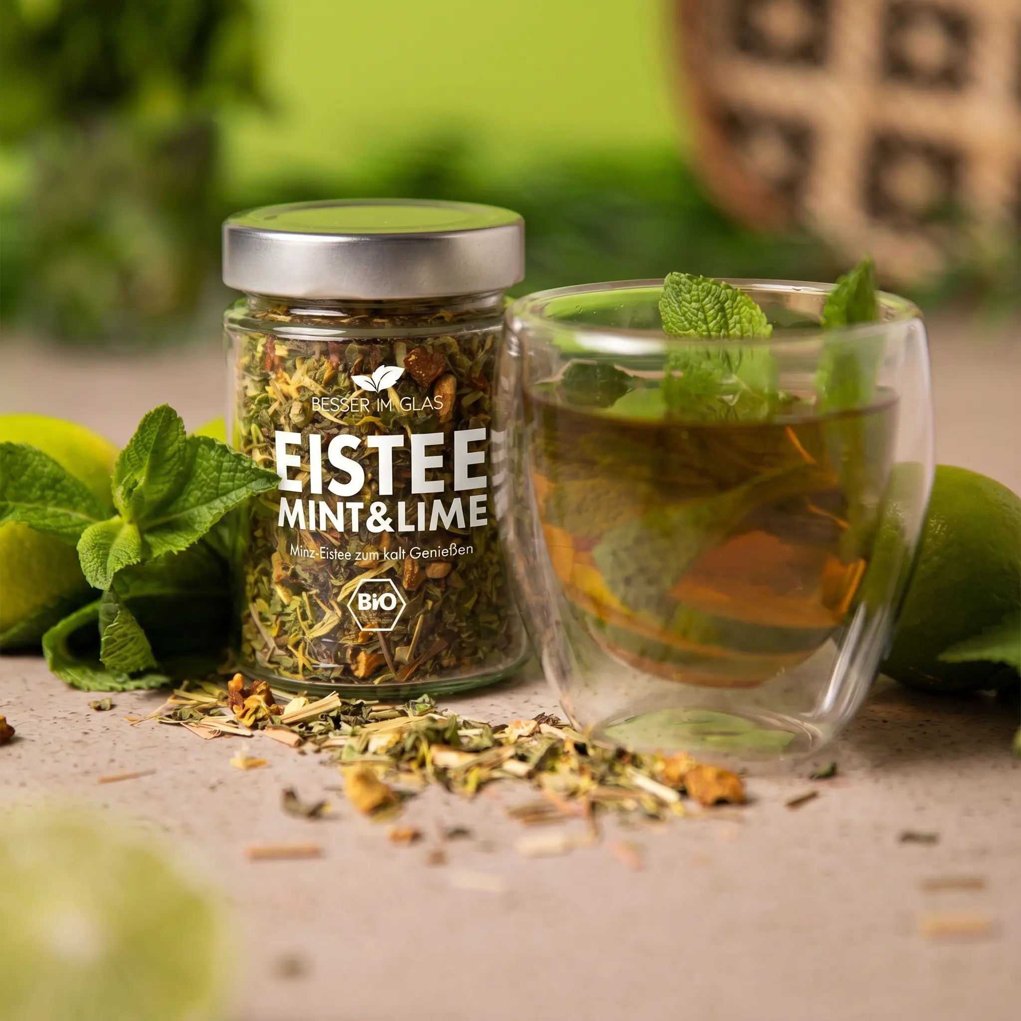 Eistee Mint&Lime