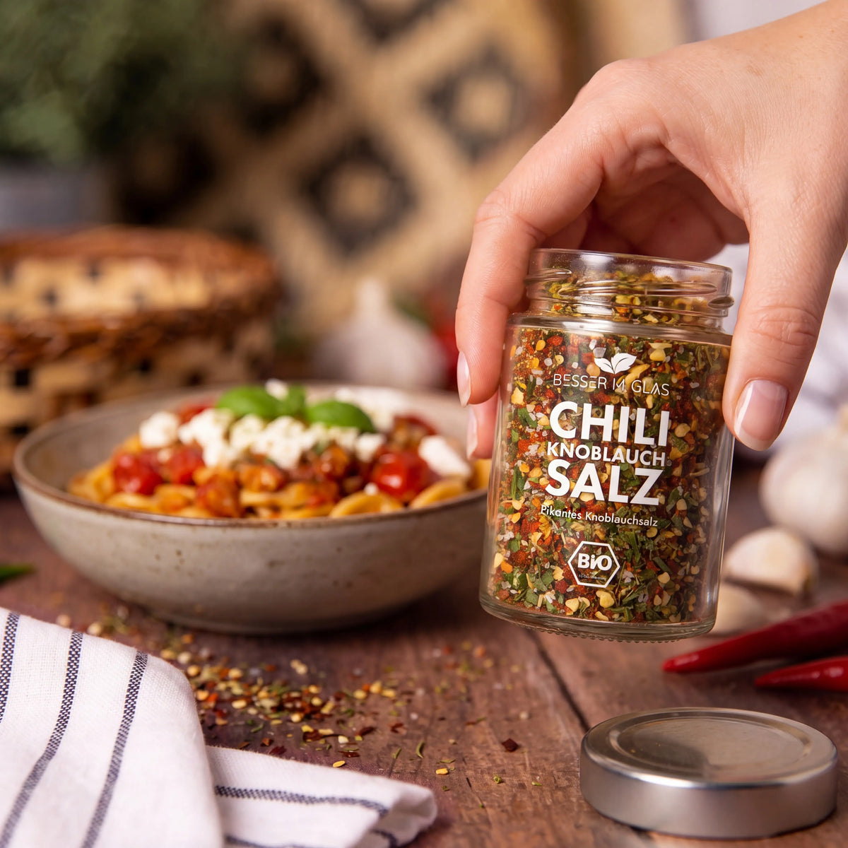 Chili Knoblauch Salz