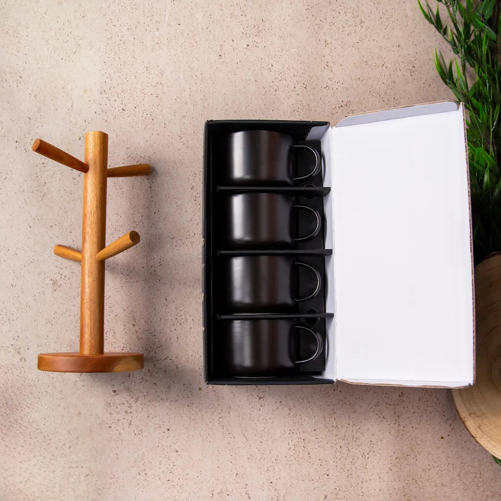 Keramik Teetassenset (4x400ml)