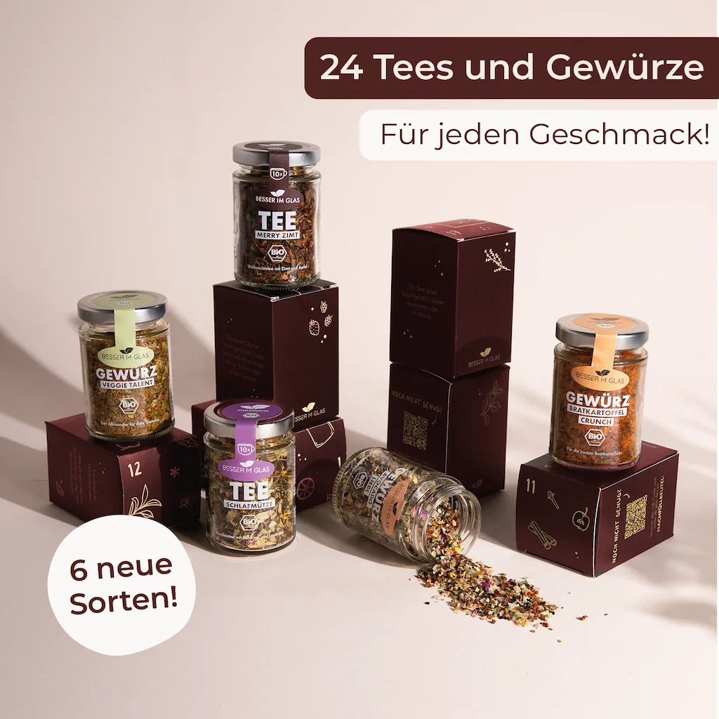 Tee- & Gewürz-Adventskalender