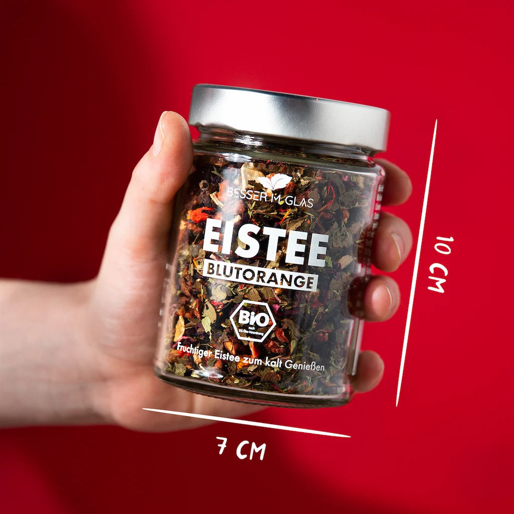 Fruity Eistee Set mit Flasche
