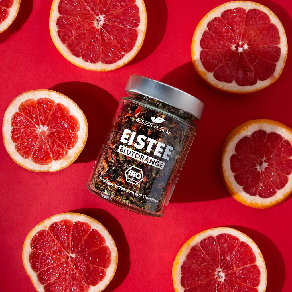 Eistee Blutorange
