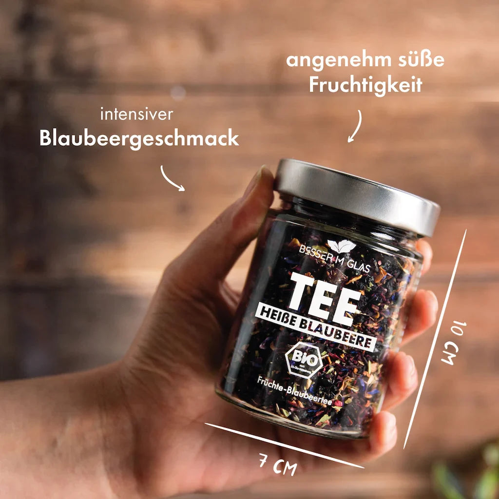 Heiße Blaubeere
