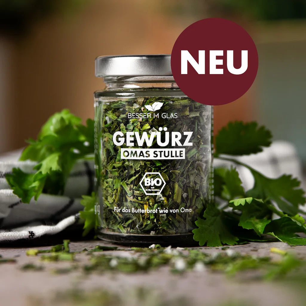 Bio Stullen-Gewürz Omas Stulle | Besser im Glas | Gewürzmischung mit ... Bio Stullen-Gewürz Omas Stulle | Besser im Glas | Gewürzmischung mit ...