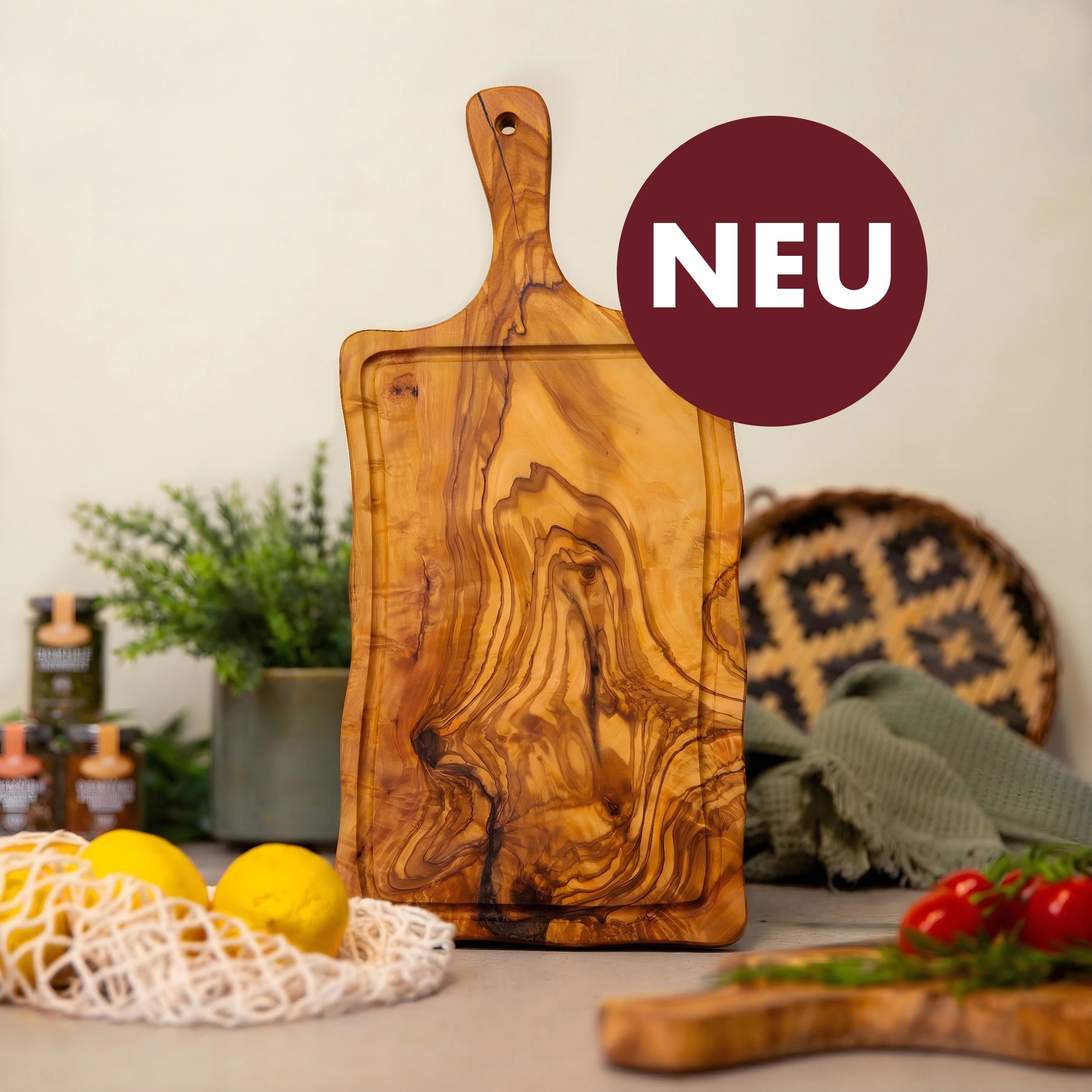 Olivenholz Schneidebrett