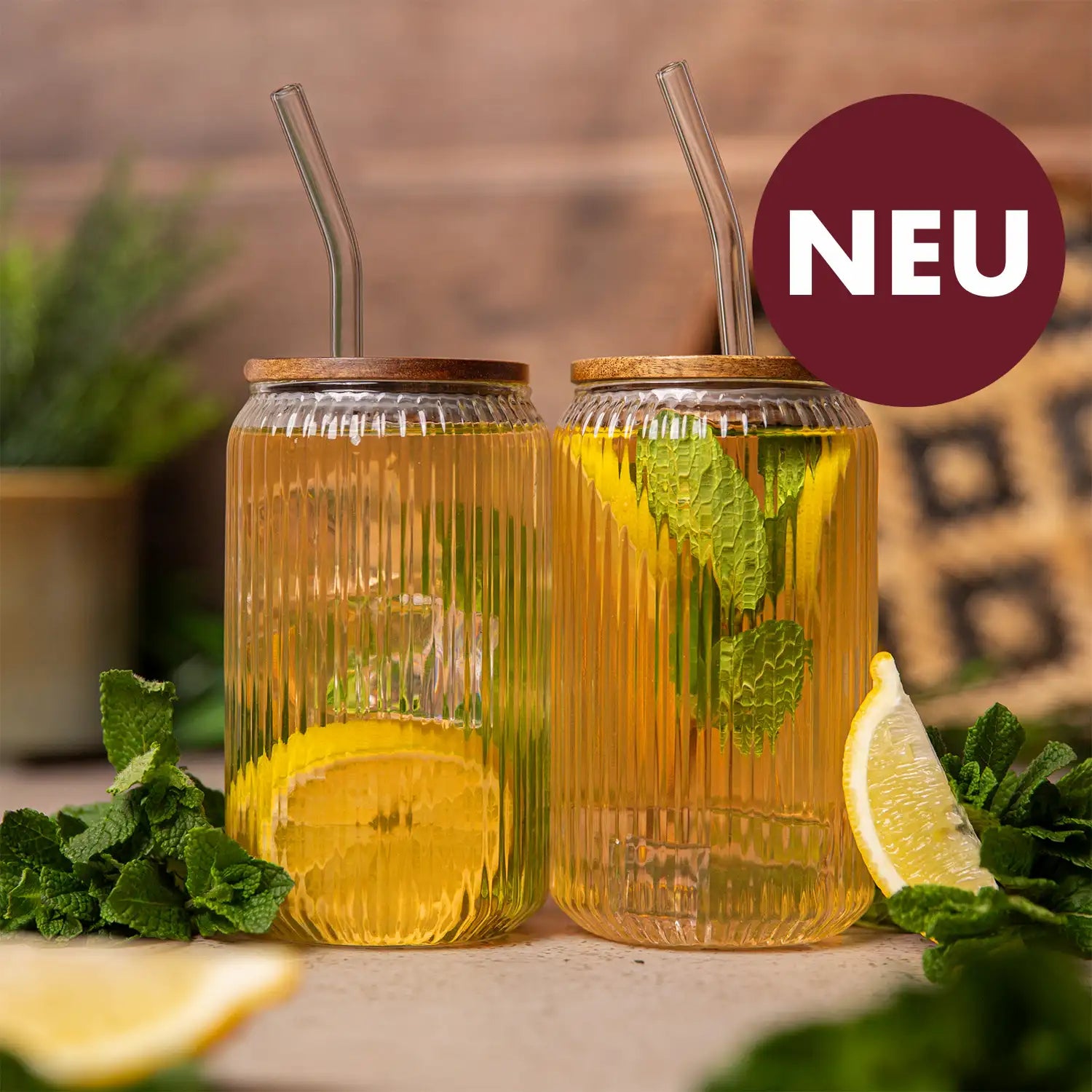 Eisteegläser (2x 550 ml)