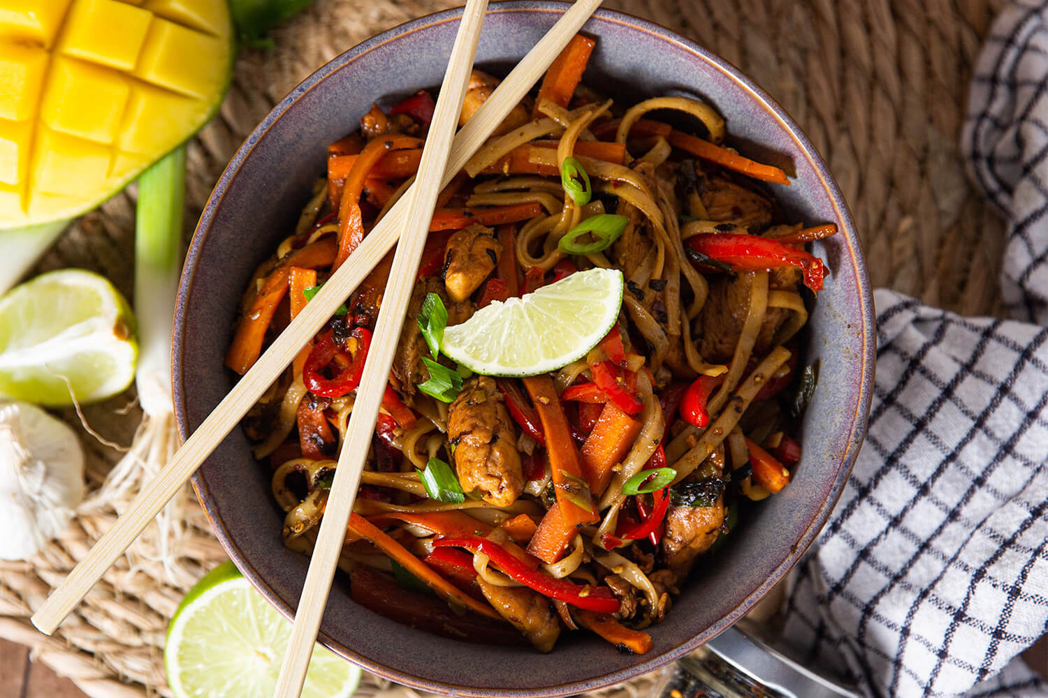 Wok-Talent in Aktion. Perfekte Gewürz-Zutat für dein Wok-Gericht.