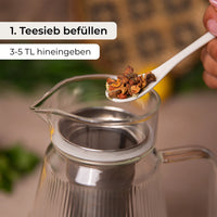 Glas Eisteekaraffe (1,5L)