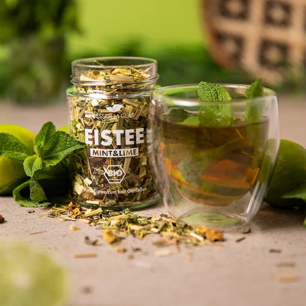 Eistee Mint&Lime