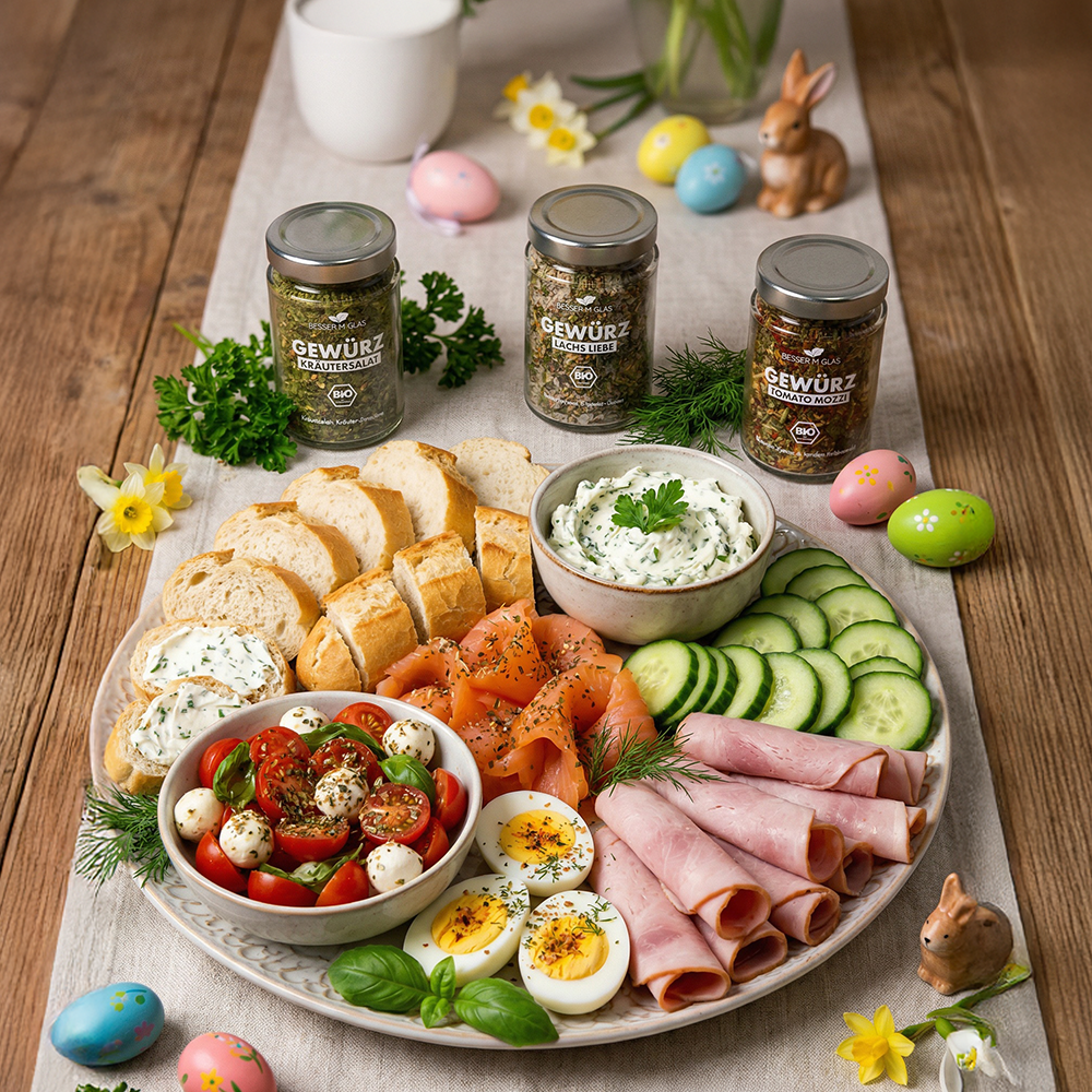 Große Osterbrunch Platte