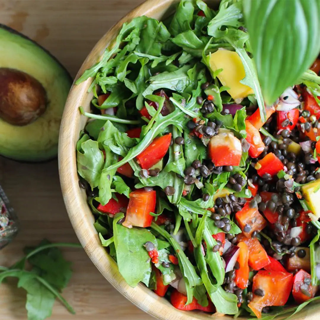 Mango-Avocado-Linsen-Salat
