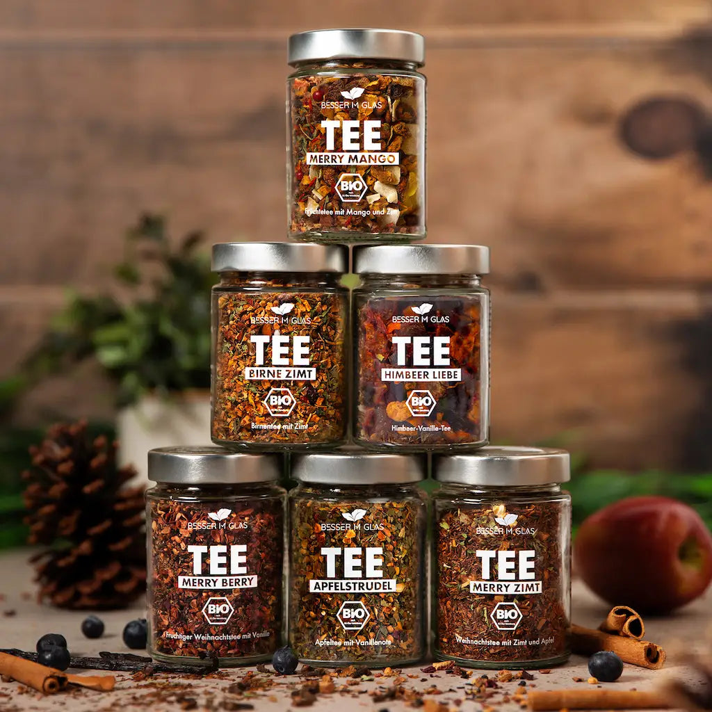 Großes Wintertee Set