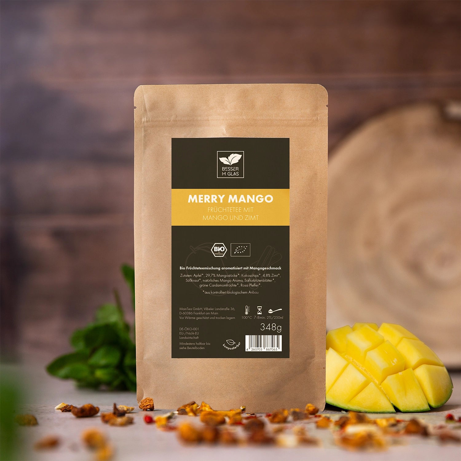 Bio-Früchtetee Merry Mango | Besser im Glas | Loser Mango Zimt Tee ... Bio-Früchtetee Merry Mango | Besser im Glas | Loser Mango Zimt Tee ...