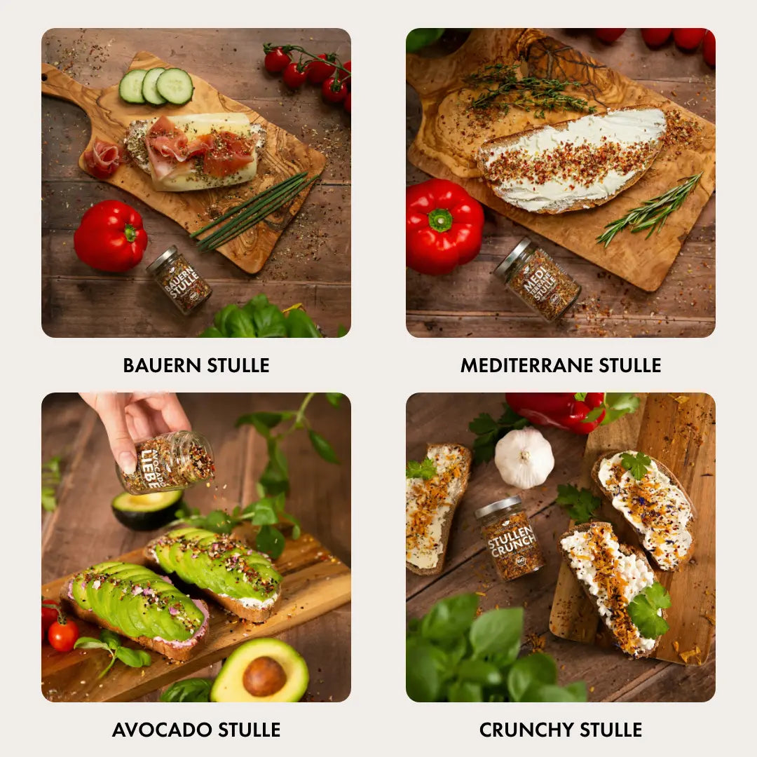 Großes Stullen Gewürz Set