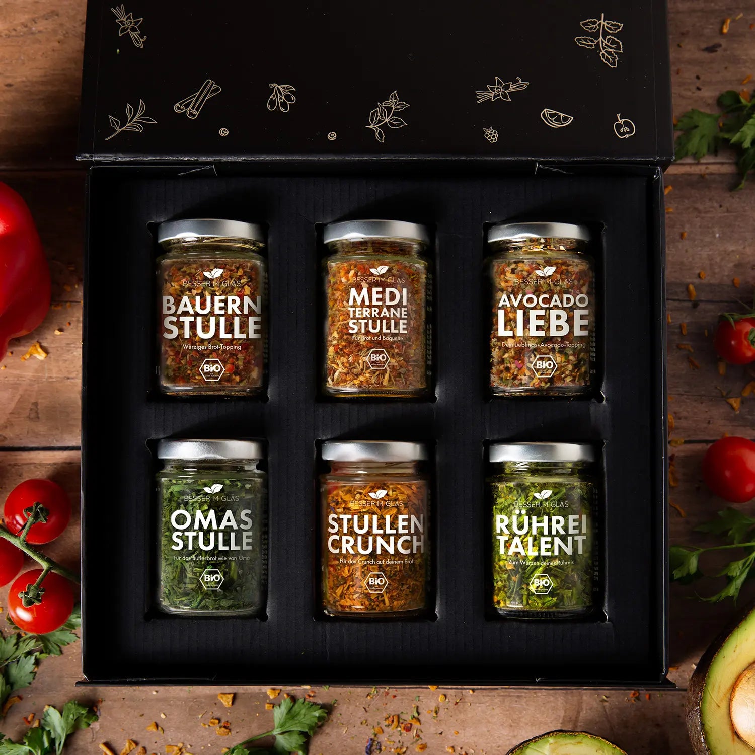 Großes Stullen Gewürz Set