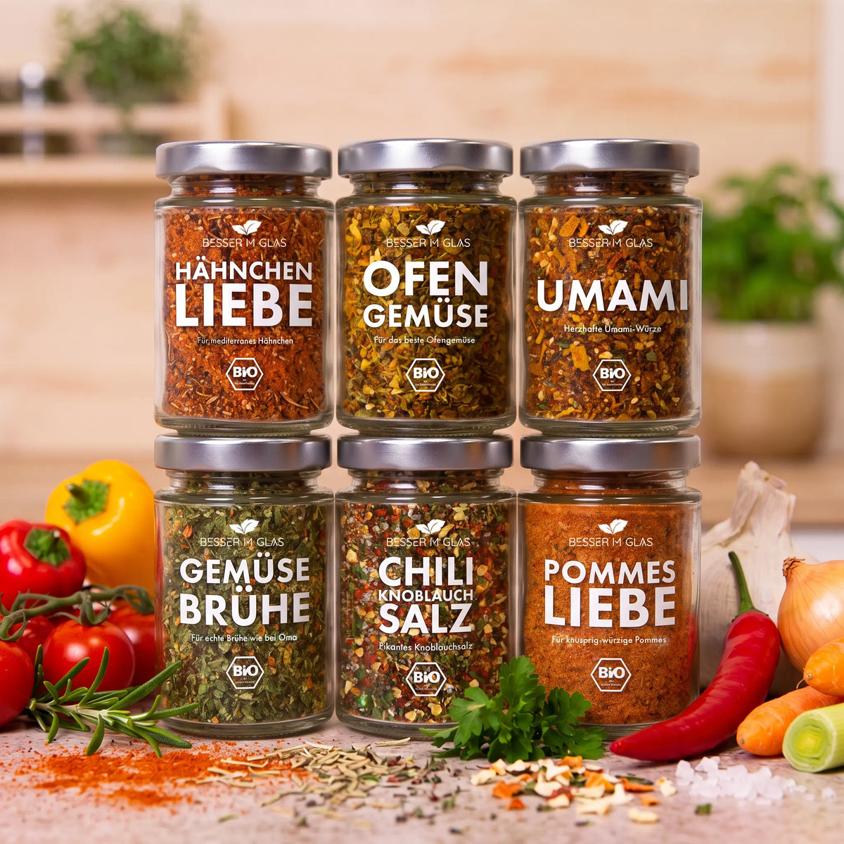 Neue Gewürze Set
