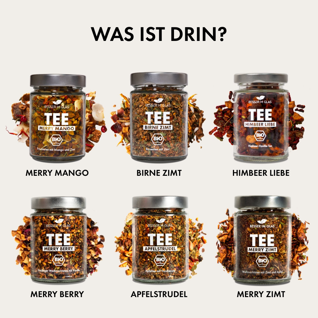 Großes Wintertee Set