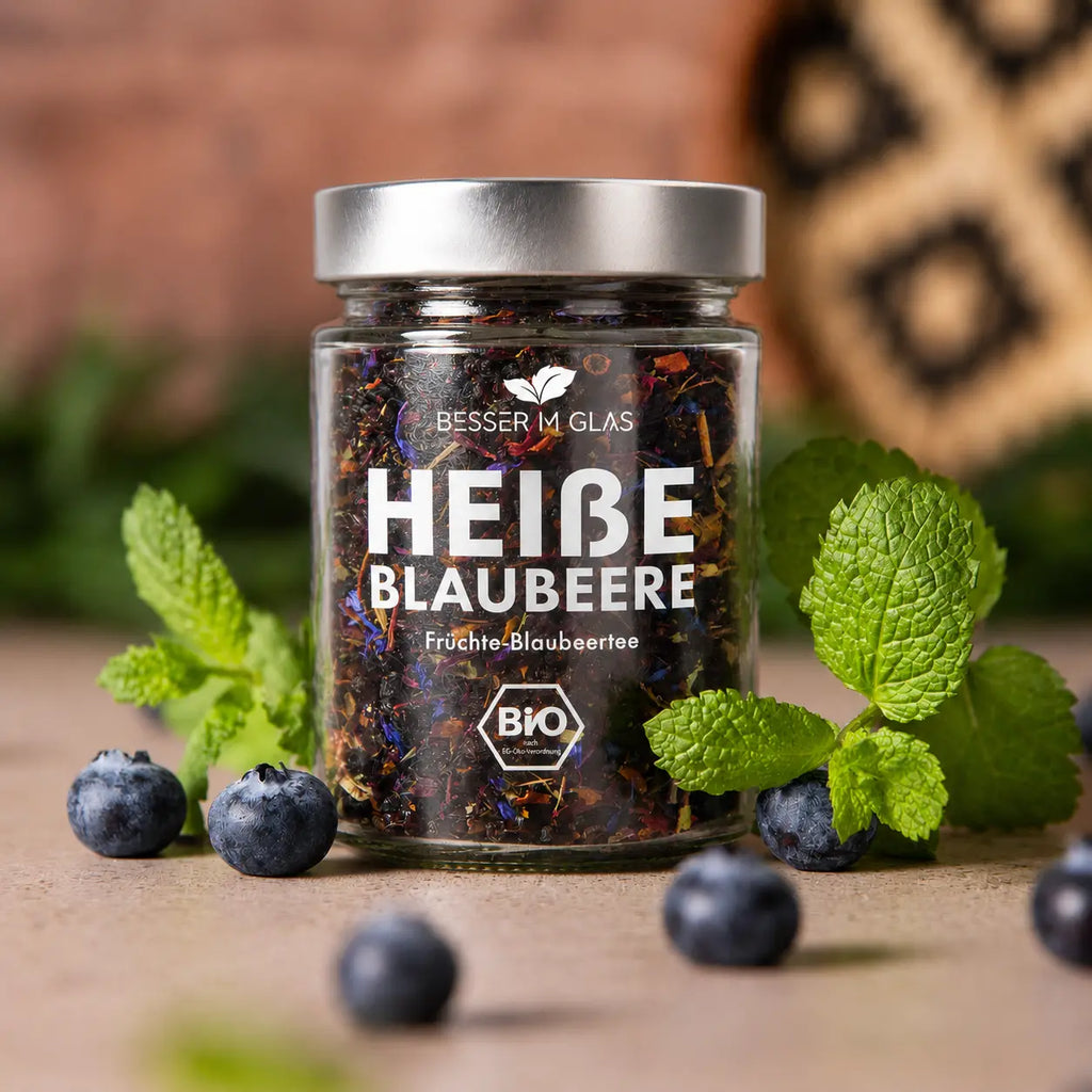 Heiße Blaubeere