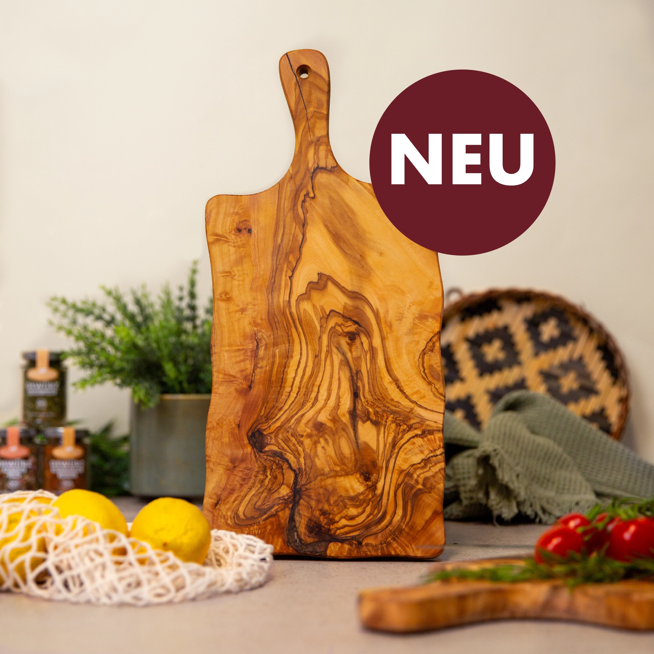 Olivenholz Schneidebrett