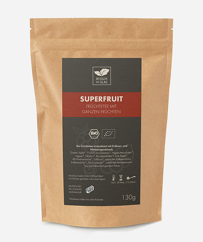 Superfruit Nachfüllbeutel - Bio-FrüchteTee-Mischung im Vorteilspack.