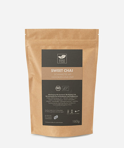Sweet Chai Nachfüllbeutel - Bio-Tee-Mischung im Vorteilspack.