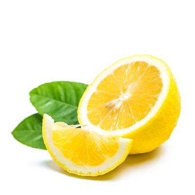 Zutat: Zitrone. Bio-Qualität und ohne Zusatzstoffe