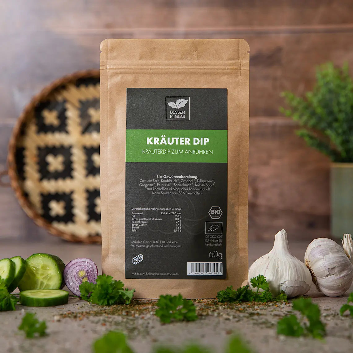 Bio Dip-Gewürz Kräuter Dip | Besser im Glas | Gewürzmischung mit 100% ... Bio Dip-Gewürz Kräuter Dip | Besser im Glas | Gewürzmischung mit 100% ...